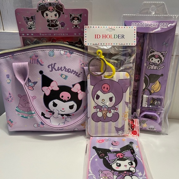 Sanrio Accessories - Kuromi  Stationery Set
